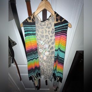 Cheetah, multi color cover up